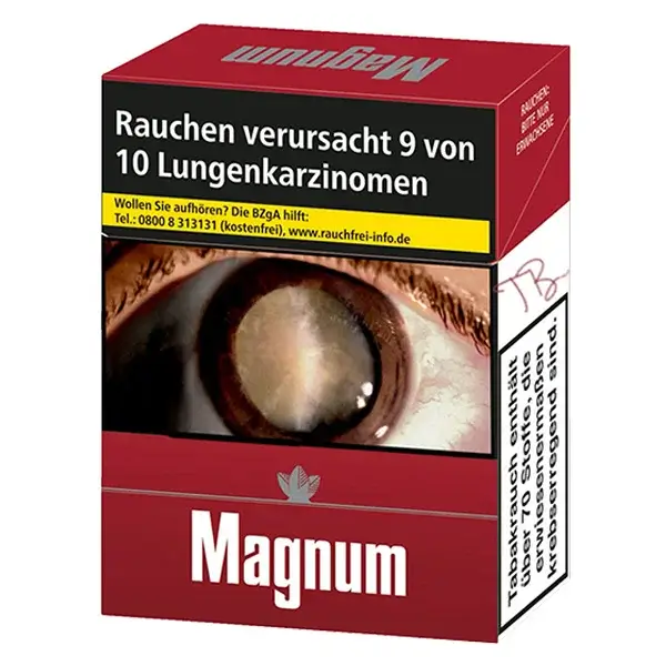 Die Magnum Gold Zigaretten im Maxi Pack.