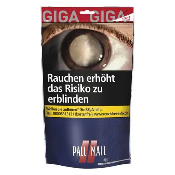 Pall Mall Red Volumentabak 95g Beutel