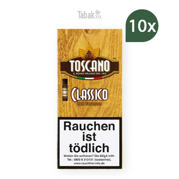 toscano zigarillos classico gelb xs stange