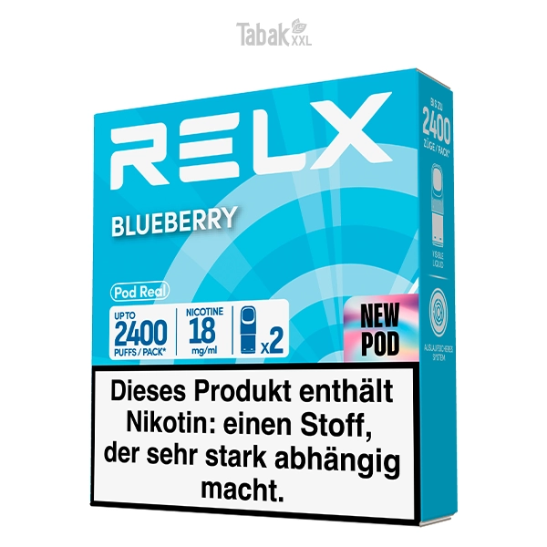 RELX Pod Real Blueberry 18 mg/ml RELX Pod Real Blueberry 18 mg/ml