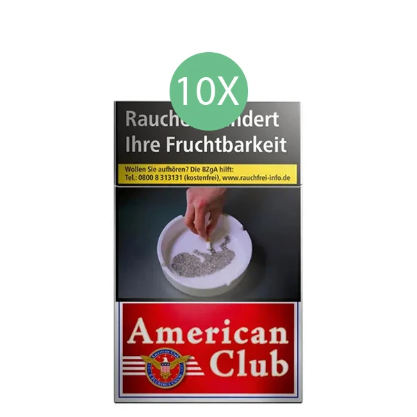 American Club Zigaretten Original Pack Stange American Club Zigaretten Original Pack Stange