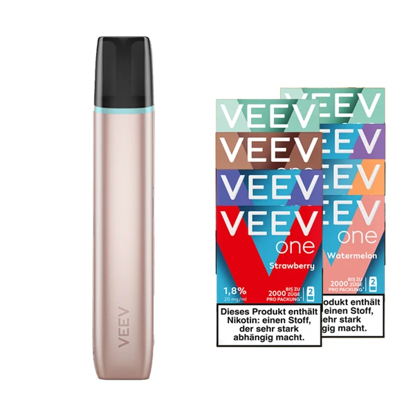 VEEV ONE Luscious Pink DEVICE AKTION + 1x GRATIS POD