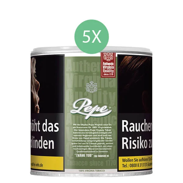5 x Pepe Rich Green 