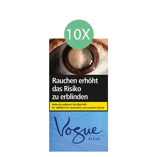 Vogue Zigaretten Bleue Original Pack Stange