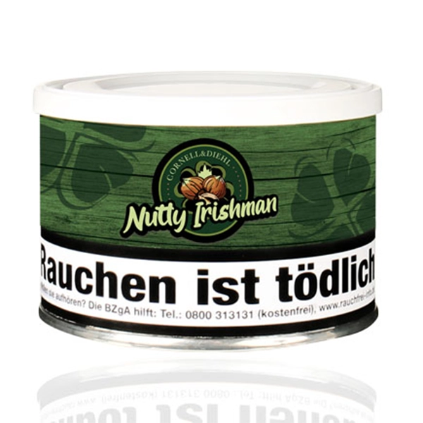 cornell und diehl pfeifentabak nutty irishman dose