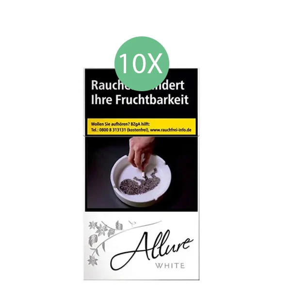 Allure Zigaretten White Super Slims Stange Allure Zigaretten White Super Slims Stange