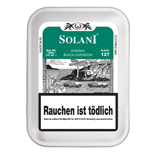 Solani Pfeifentabak Grün Blend 127 Box Solani Pfeifentabak Grün Blend 127 Box