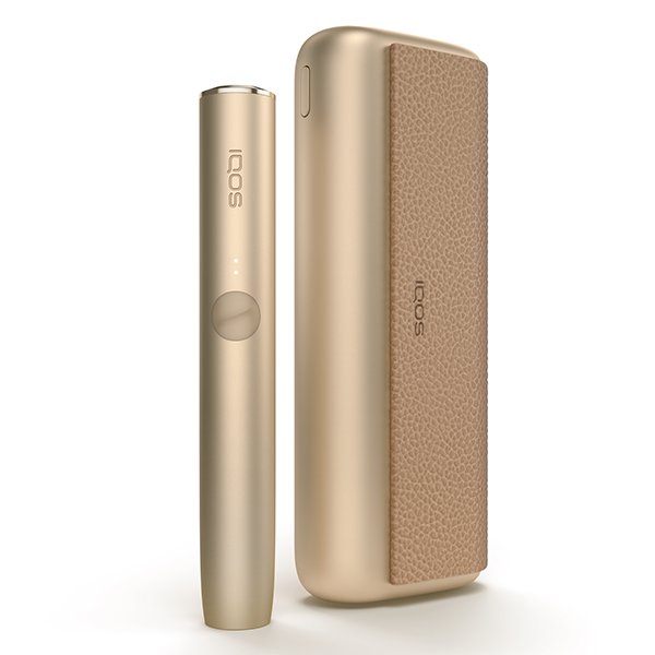 IQOS ILUMA PRIME Gold Khaki + bis zu 60 TEREA Sticks nach Registrierung* bei IQOS ausgepackt frontal IQOS ILUMA PRIME Gold Khaki + bis zu 60 TEREA Sticks nach Registrierung* bei IQOS ausgepackt frontal