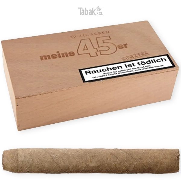 meine-45er-sumatra-zigarren-petit-corona-kiste