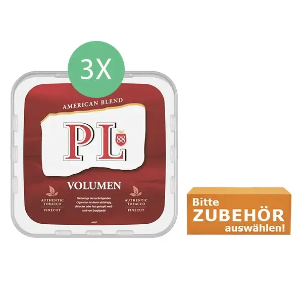 PL88 Tabak Red 3 x Eimer mit wählbarem Zubehör