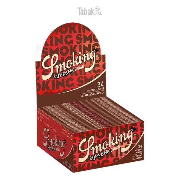 smoking-blaettchen-supreme-brown-king-size-box
