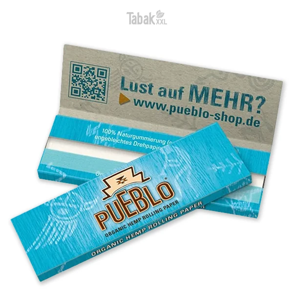 Pueblo Blättchen Organic Hemp Rolling Paper 50 Blatt