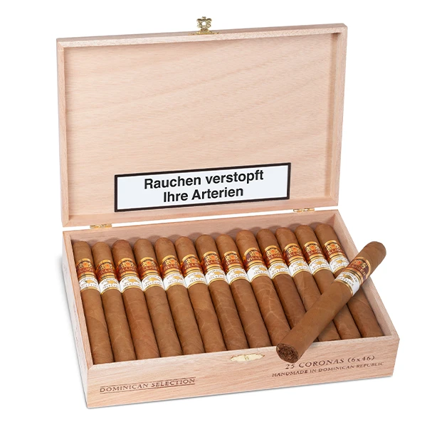 villiger dominican selection zigarren corona detail