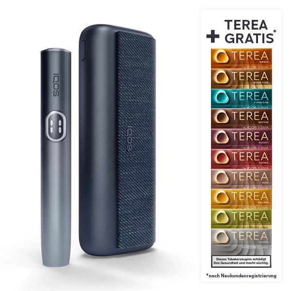 IQOS ILUMA i Prime Midnight Black + bis zu 60 TEREA Sticks nach Registrierung* bei IQOS IQOS ILUMA i Prime Midnight Black + bis zu 60 TEREA Sticks nach Registrierung* bei IQOS