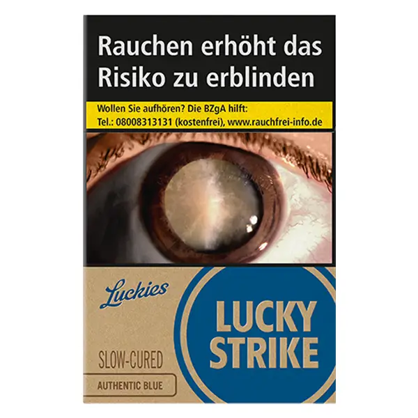 Lucky Strike Zigaretten Authentic Blue Original Pack Lucky Strike Zigaretten Authentic Blue Original Pack
