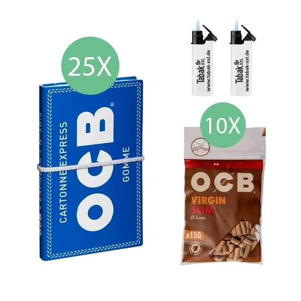 25x-ocb-blaettchen-blau-no-4-100-blatt-+-10x-ocb-virgin-slim-filter-+-2x-sturmfeuerzeuge 25x-ocb-blaettchen-blau-no-4-100-blatt-+-10x-ocb-virgin-slim-filter-+-2x-sturmfeuerzeuge