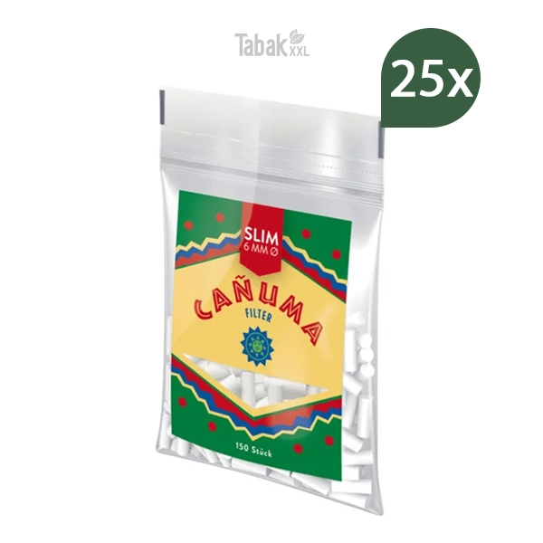 canuma-slim-filter-tips-6mm-box-25-x-150-stueck canuma-slim-filter-tips-6mm-box-25-x-150-stueck