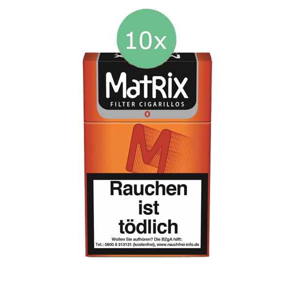 Matrix Zigarillos Orange M Stange mit Filter