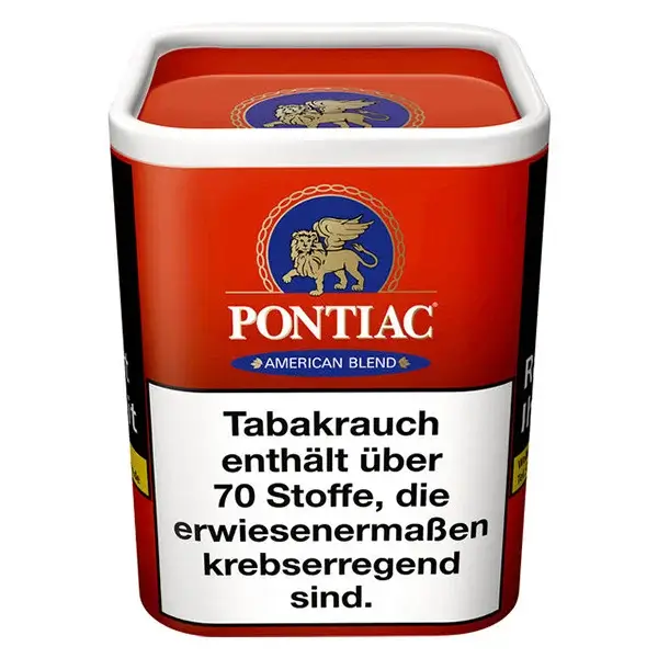 Pontiac American Blend Feinschnitttabak 120g Dose