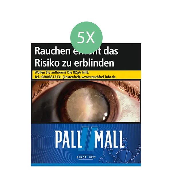 Pall Mall Zigaretten Blue King Stange