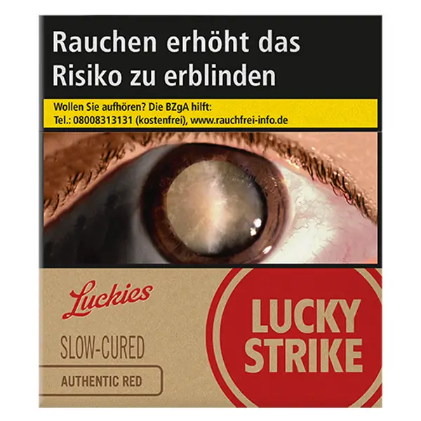 Die Lucky Strike Authentic Red im Giga Pack.