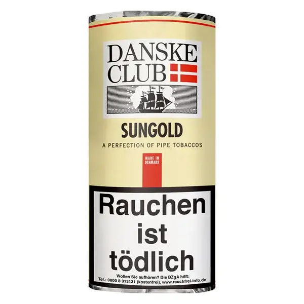 Danske Club Pfeifentabak Sungold Pouch Danske Club Pfeifentabak Sungold Pouch