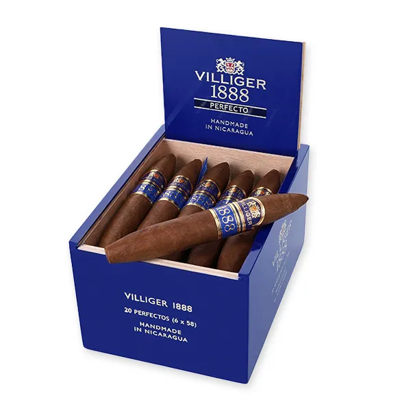 villiger 1888 zigarren nicaragua perfecto kiste offen villiger 1888 zigarren nicaragua perfecto kiste offen