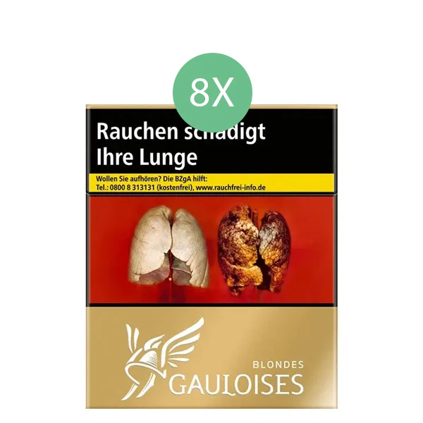 Gauloises Zigaretten Blondes Gold 2XL Stange