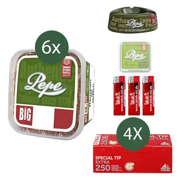 6xpepe_richgreen_mit_pepe_etui_xxl 6xpepe_richgreen_mit_pepe_etui_xxl