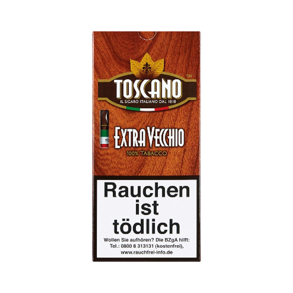 Toscano Zigarillos Extra Vecchio Orange XS