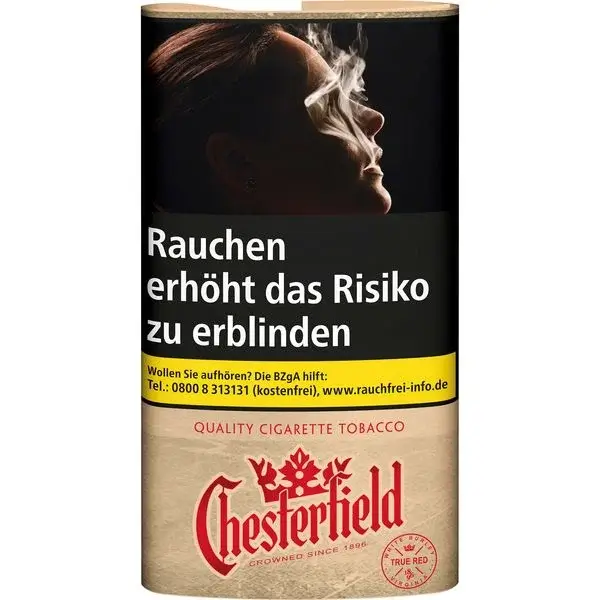 Chesterfield Tabak ohne Zusätze 30g Pouch