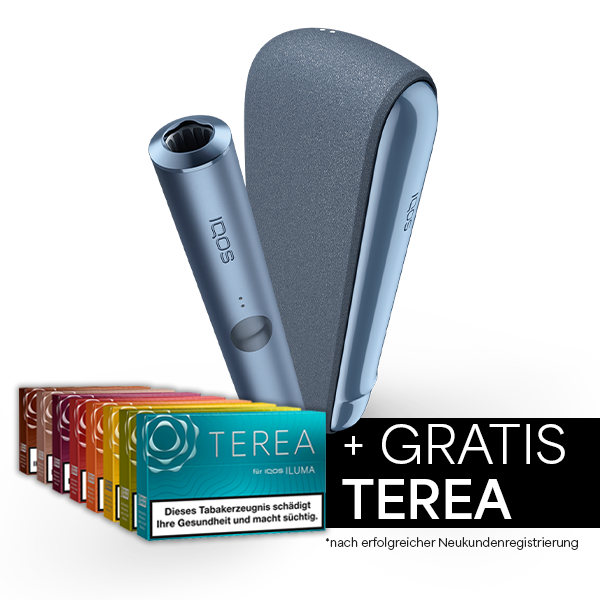 iqos iluma azure blue plus terea