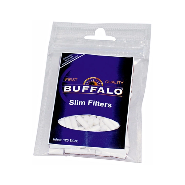 Buffalo Slim Filter 15 x 6 mm 120er Beutel Buffalo Slim Filter 15 x 6 mm 120er Beutel