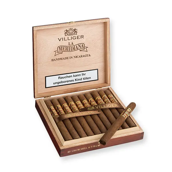 villiger la meridiana zigarren churchill kiste offen villiger la meridiana zigarren churchill kiste offen