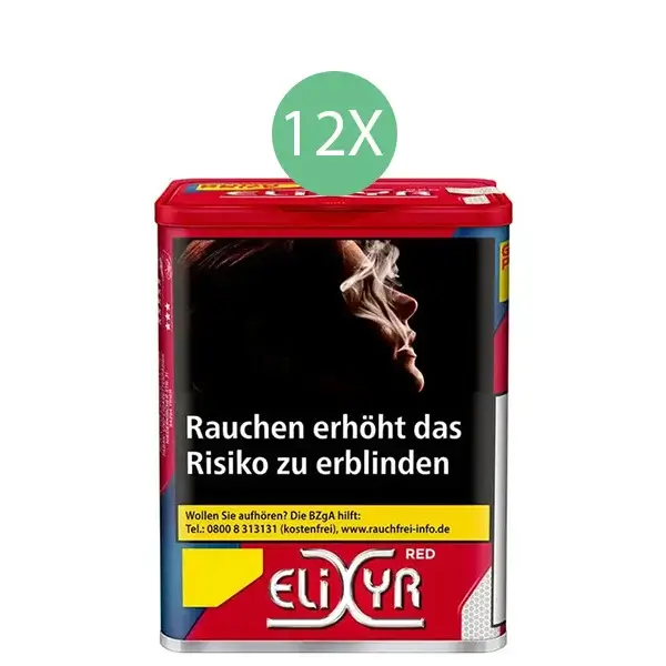 12x Elixyr Red Dose mit Zubehör