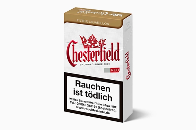 chesterfield zigarillos rot