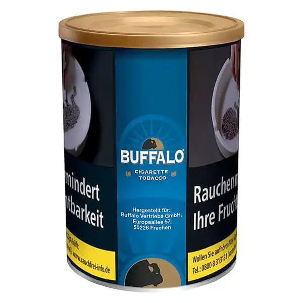 Buffalo Feinschnitt-Tabak Blue Dose Buffalo Feinschnitt-Tabak Blue Dose