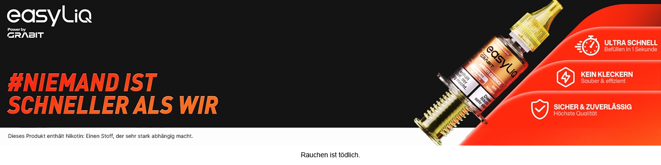 Grabit Easyliq Grabit Easyliq Nikotinsalz Liquid kaufen – alle Sorten bei Tabak-XXL