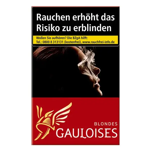 Die Gauloises Rot im original Pack.