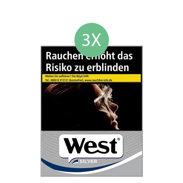 West Zigaretten Silver 5XL Stange