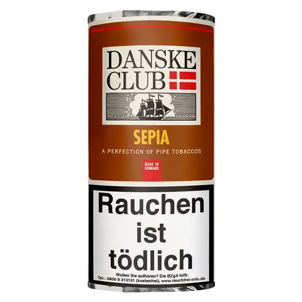 Danske Club Pfeifentabak Sepia Pouch Danske Club Pfeifentabak Sepia Pouch