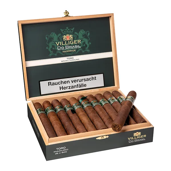 villiger do brasil maduro zigarren toro kiste