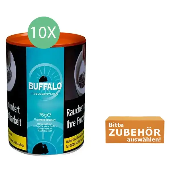 10 Buffalo Tabak Blue