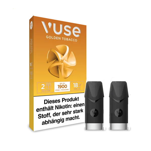 vuse golden tobacco pods