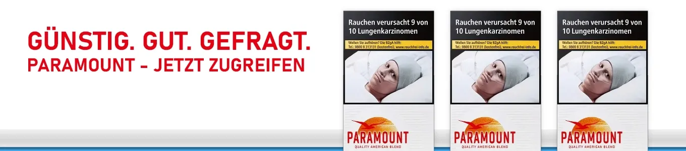 Paramount Zigaretten Paramount Zigaretten