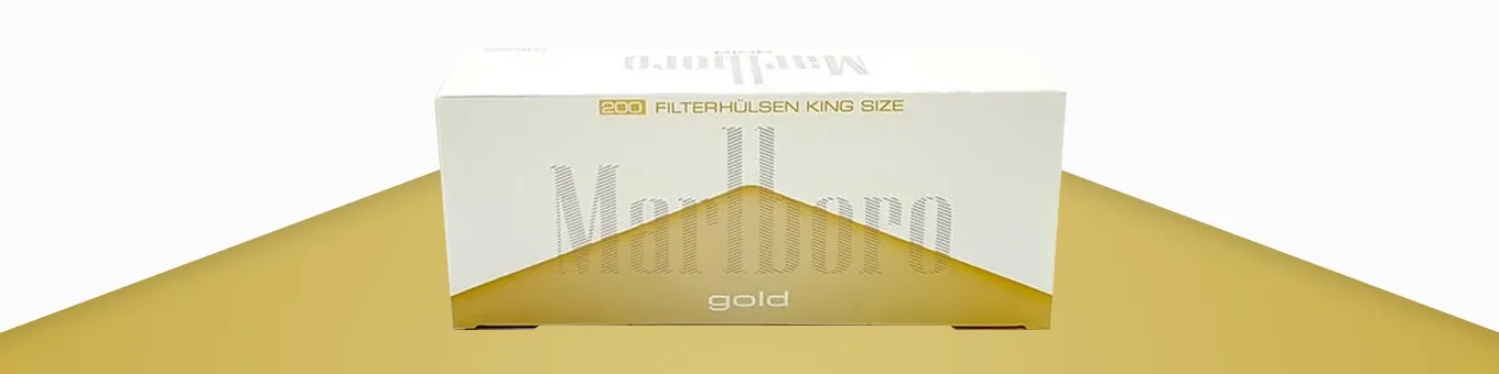 marlboro gold huelsen