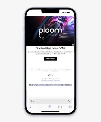 ploom registrieren e mail bestaetigen ploom registrieren e mail bestaetigen