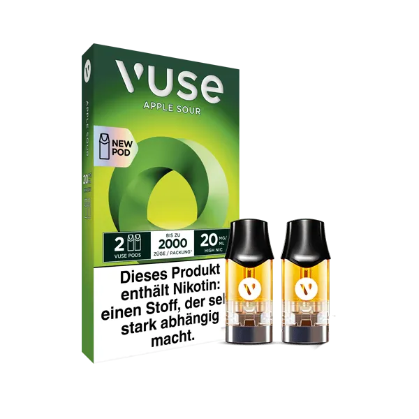 vuse apple sour pods