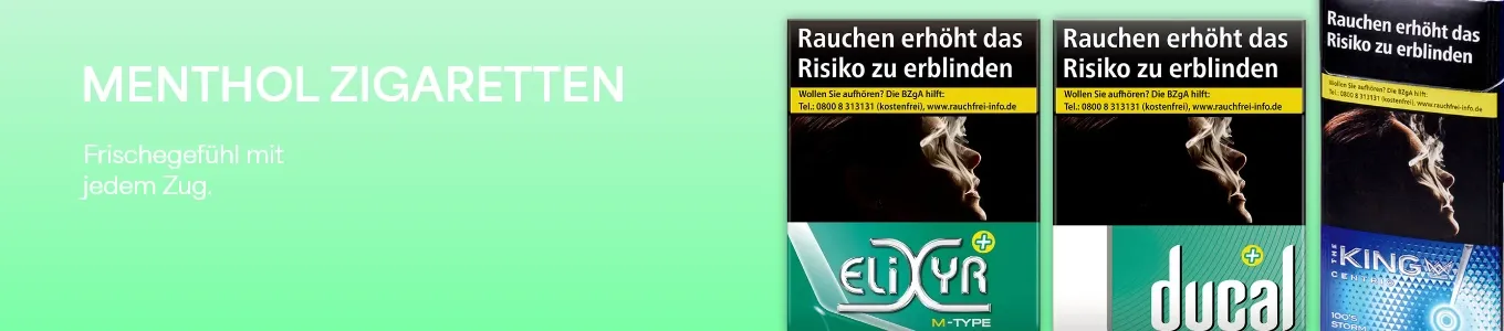 Menthol Zigaretten Menthol Zigaretten