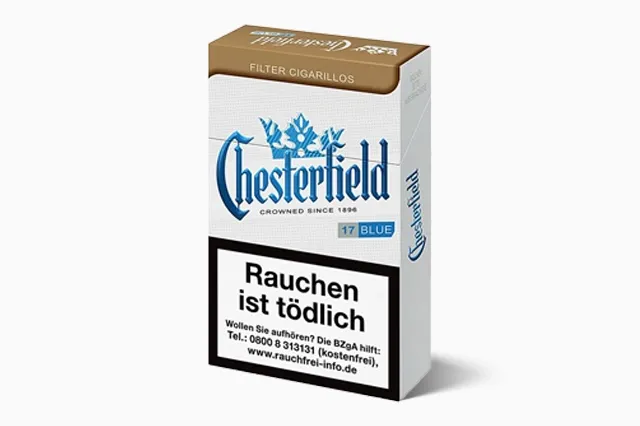 chesterfield zigarillos blau